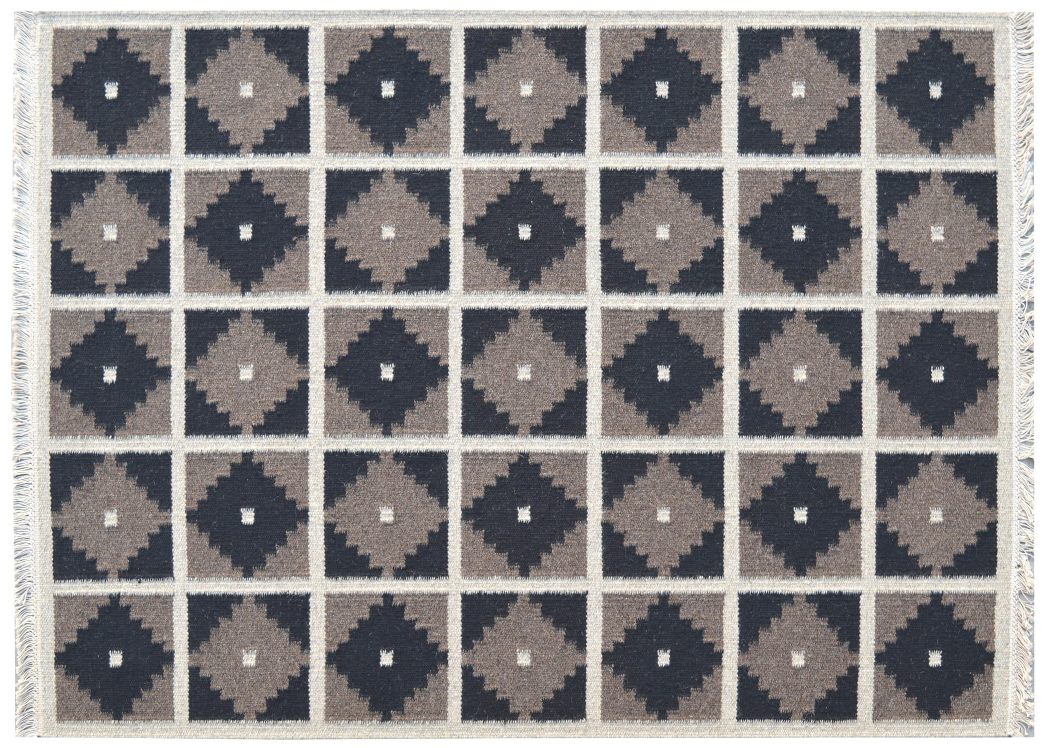 Whorl rug design
